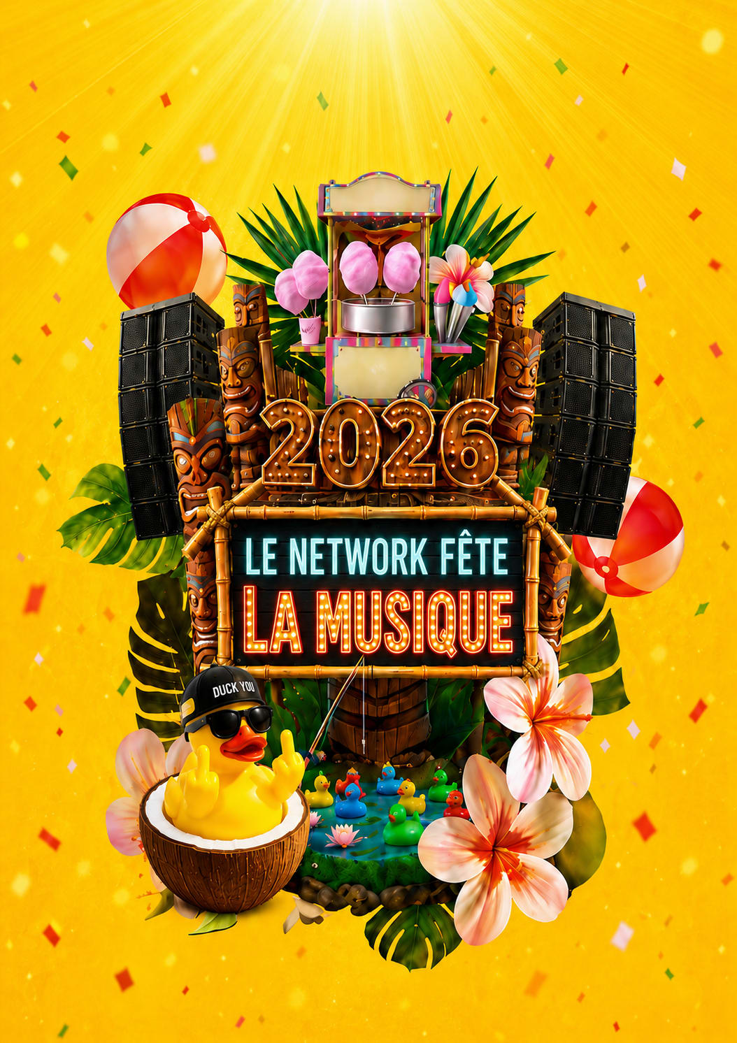 Fête De La Musique Network 20-21 Juin Cover