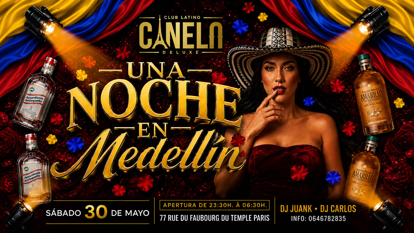 Una Noche En Medellin /Fiesta Latina / Soirée Latino Cover