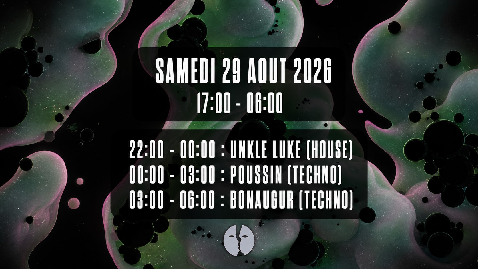 29.09.2026 @ Liebe Bar Cover