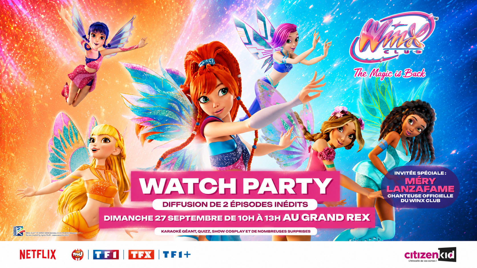🧚‍♀️ Winx Club : The Magic Is Back Au Grand Rex ✨ Cover