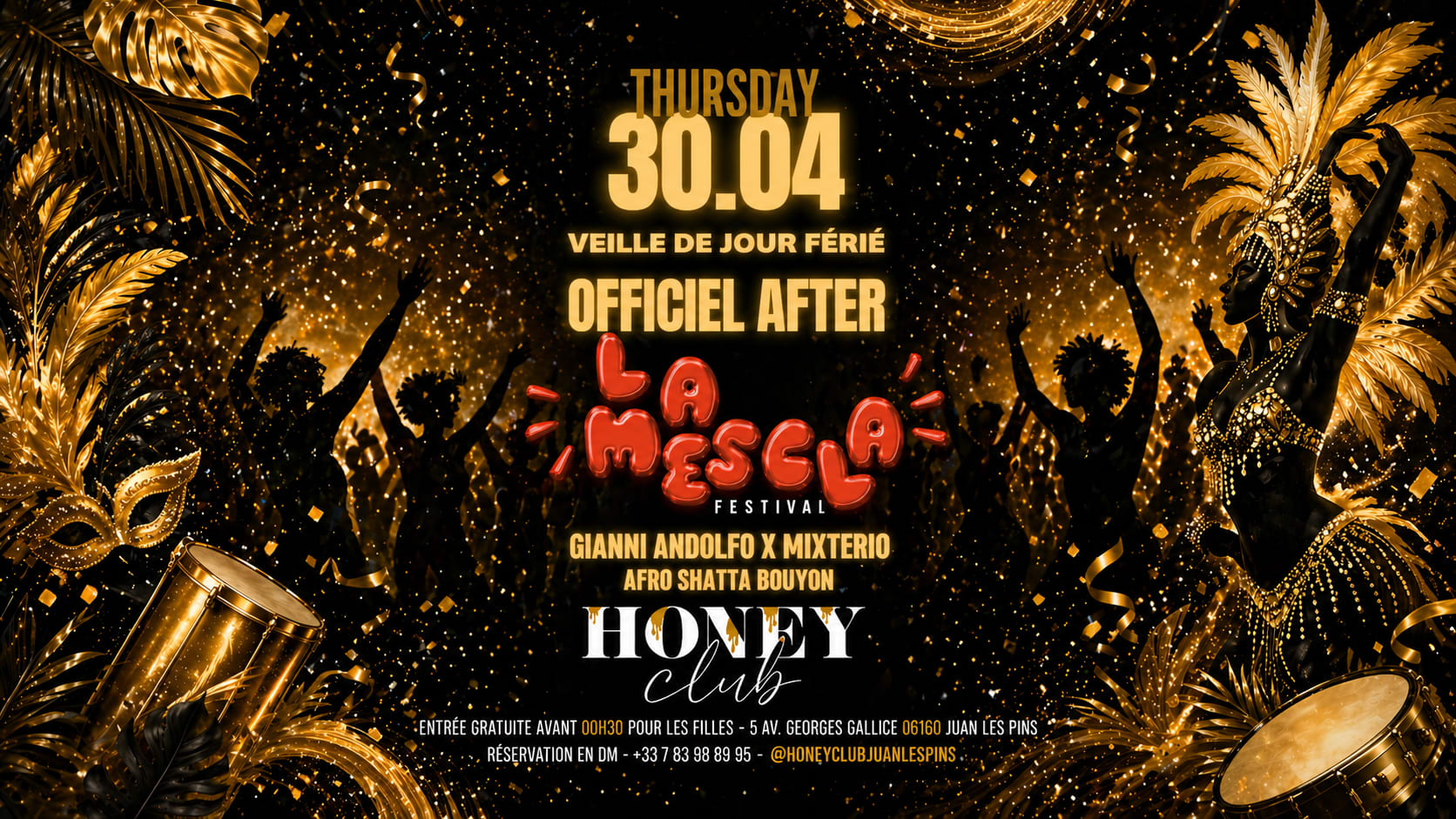 Honey Club : After Mescla Cover