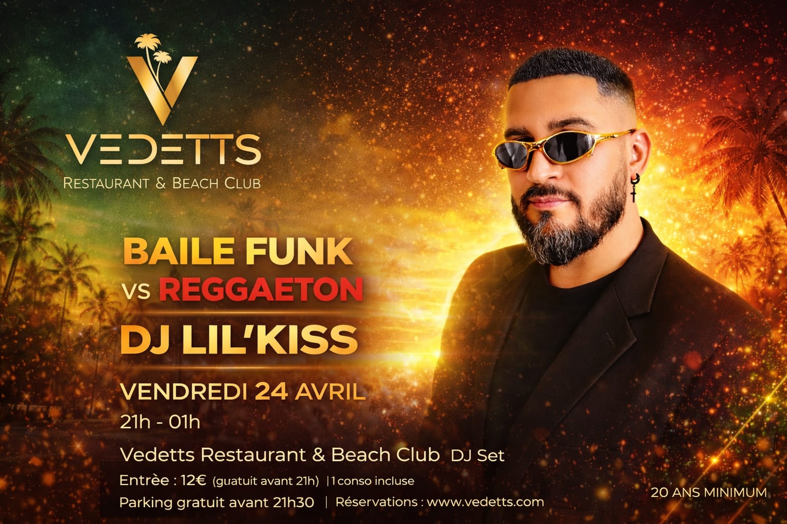 Baile Funk Vs Reggaeton Dj Lil'kiss Vedetts Cover