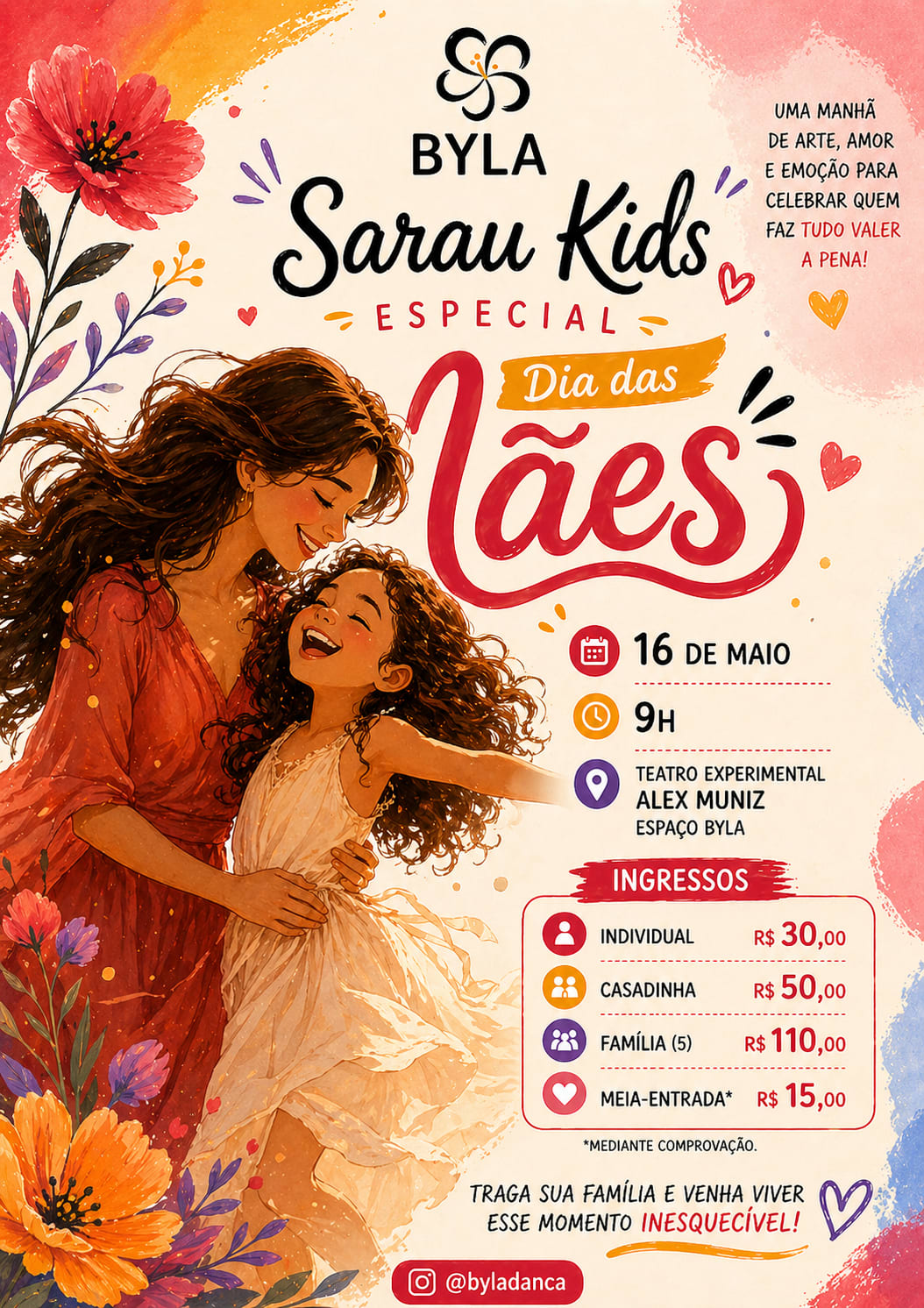 Sarau Do Byla - Especial Mês Das Mães Cover