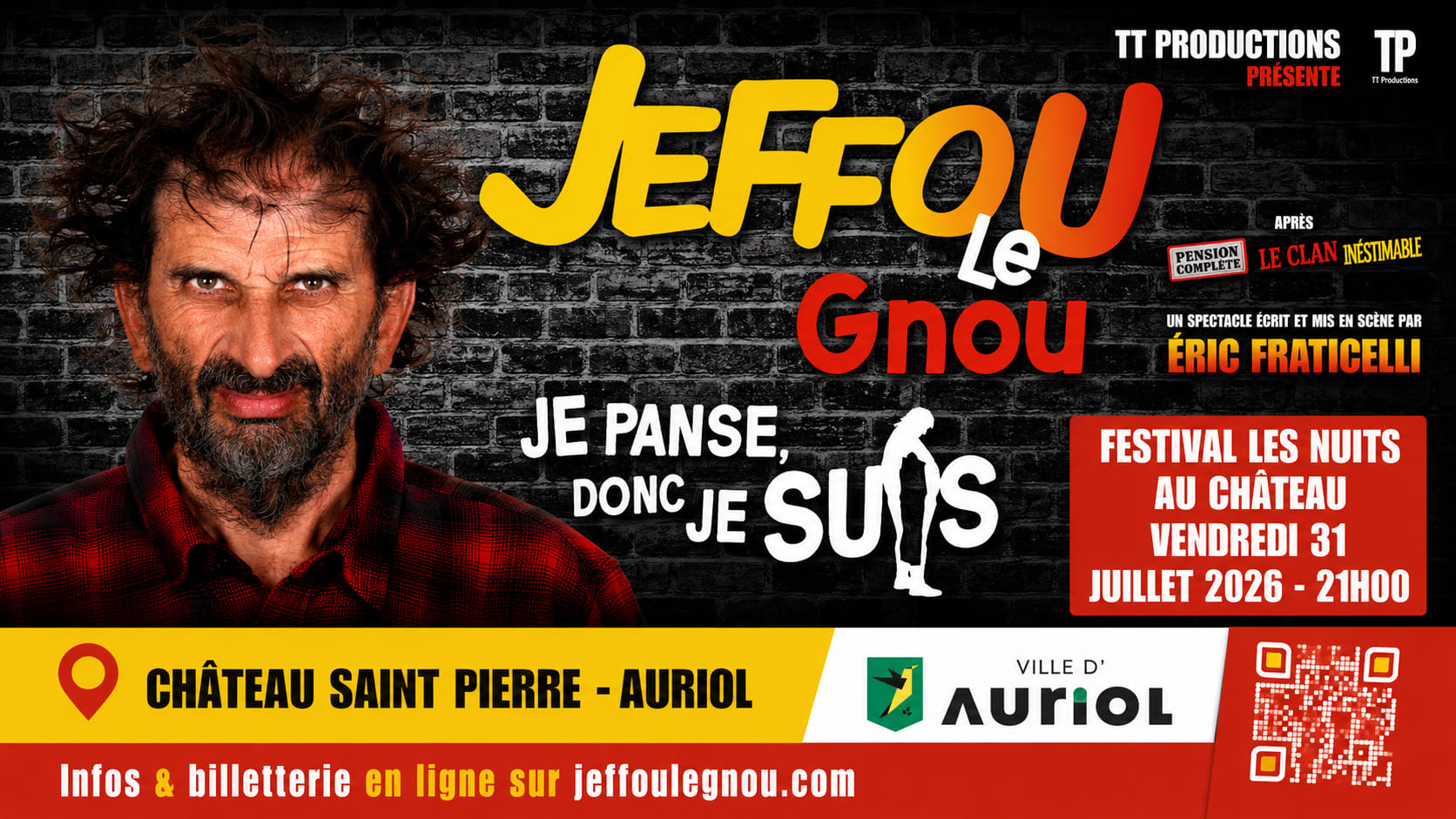 Jeffou Le Gnou "Je Panse Donc Je Suis" Cover