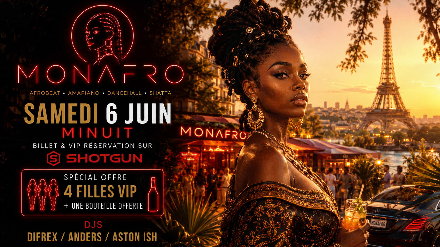 Monafro – Afrobeat • Amapiano • Dancehall • Shatta Cover