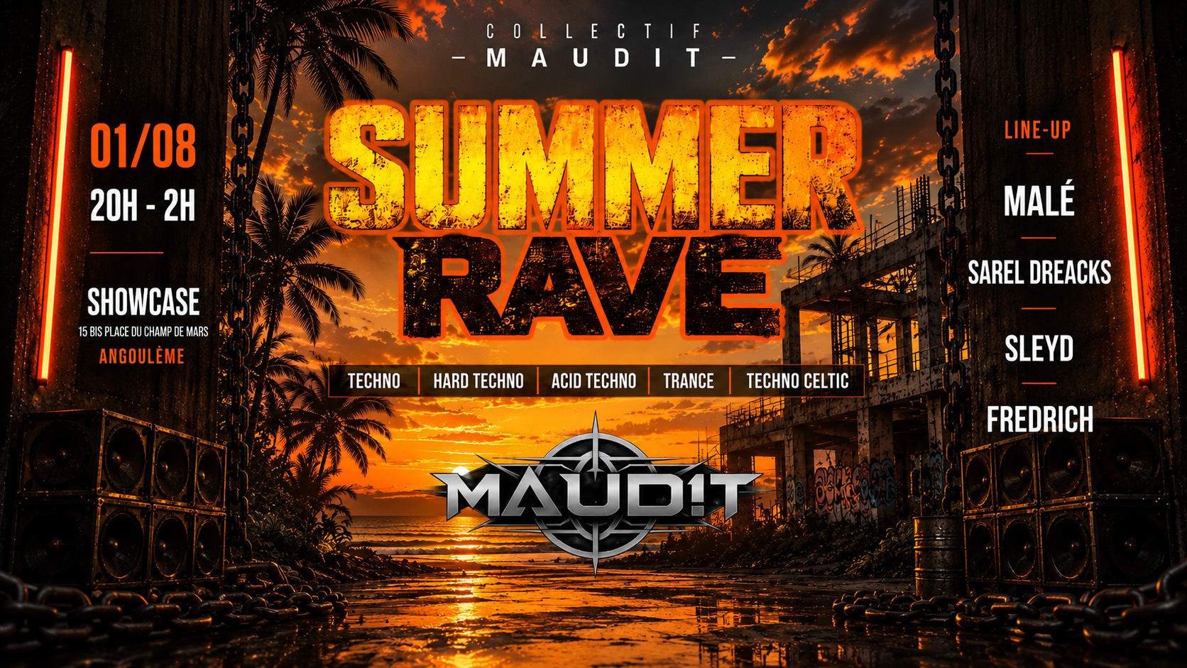 Summer Rave By Collectif Maudit Cover