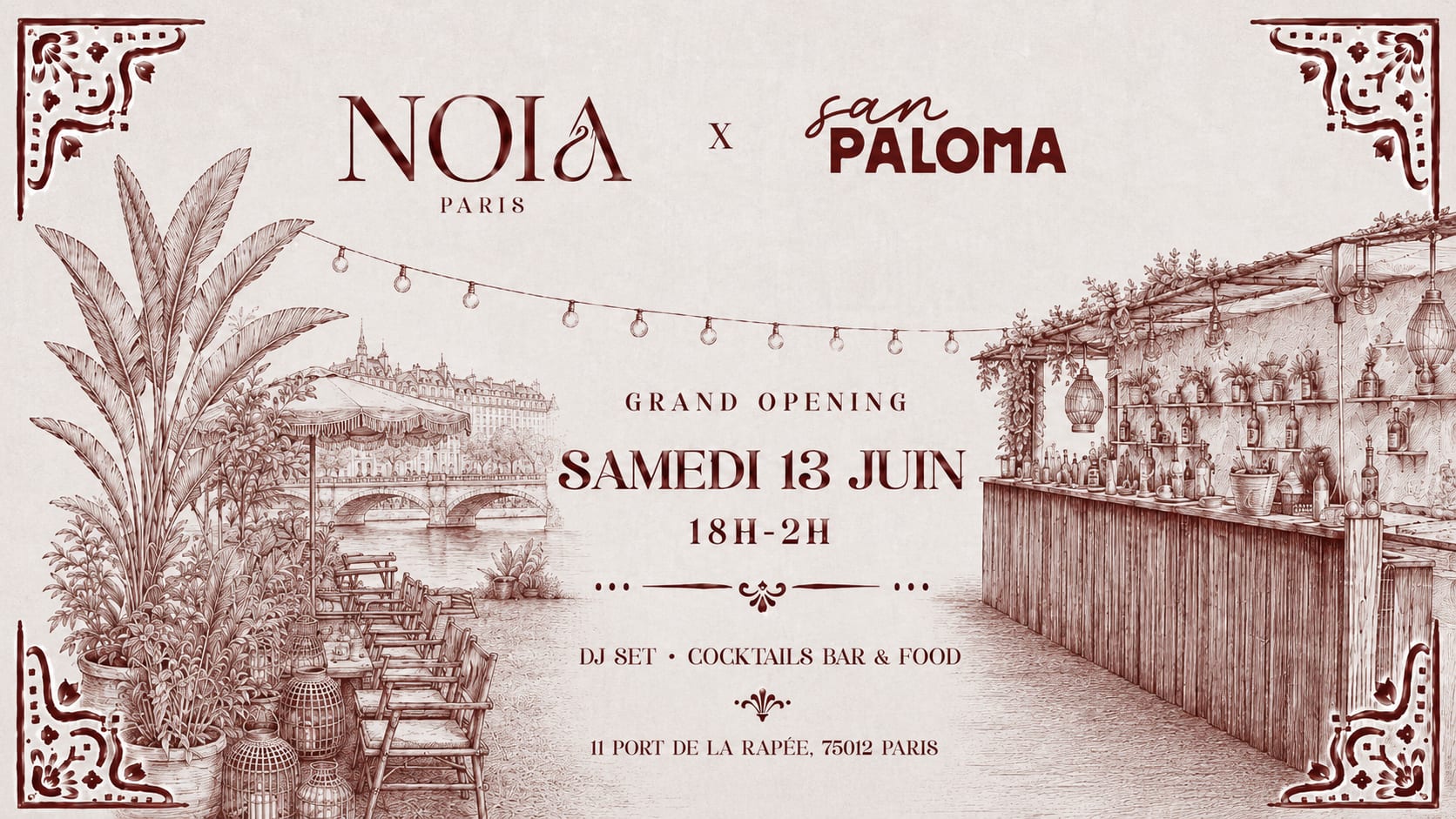 Noïa Open Air | Opening | 13/06 Cover