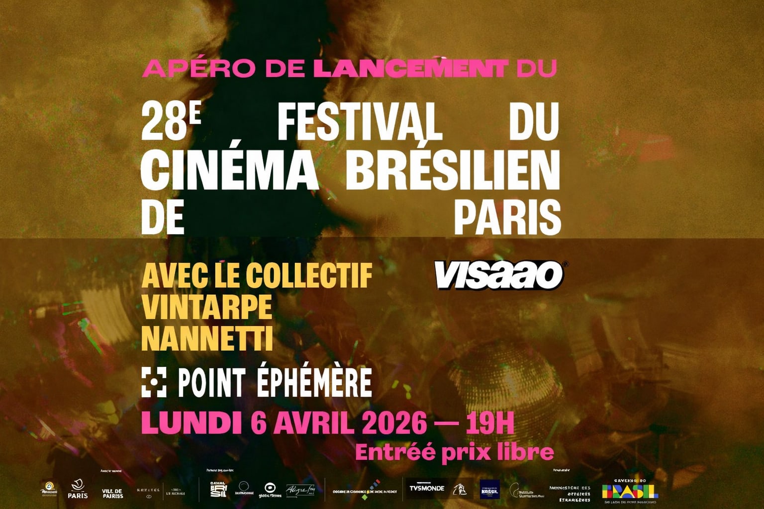Soirée D'ouverture Du Festival Du Cinéma Brésilien De Paris Cover