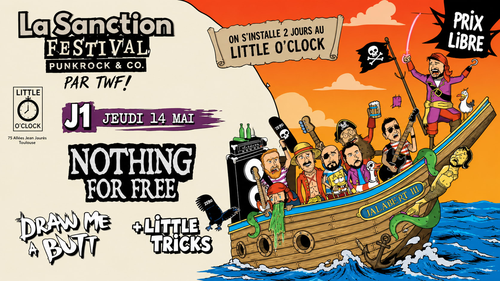 La Sanction Festival Punk Rock Cover