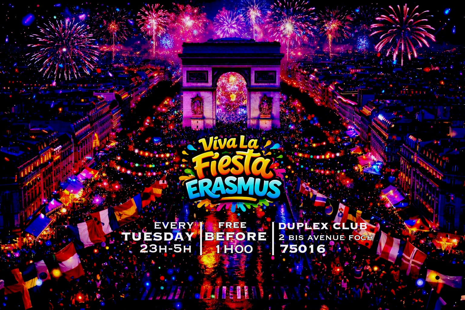 Erasmus Party Duplex Club Cover