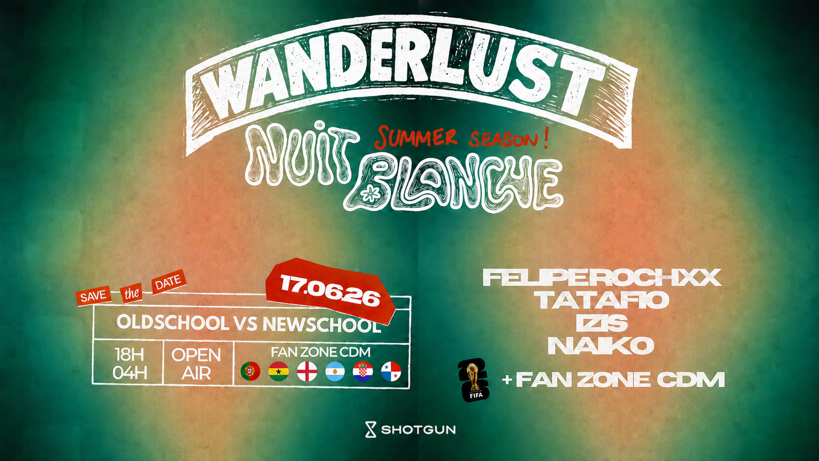 Nuit Blanche Summer Open Air + Fan Zone Cdm Cover