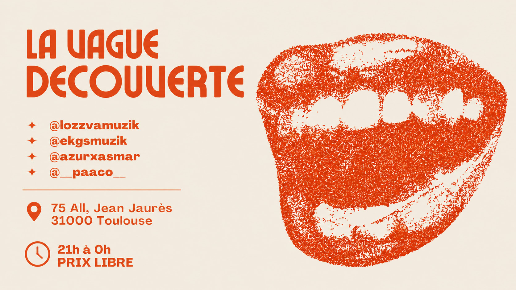 La Vague Event Cover