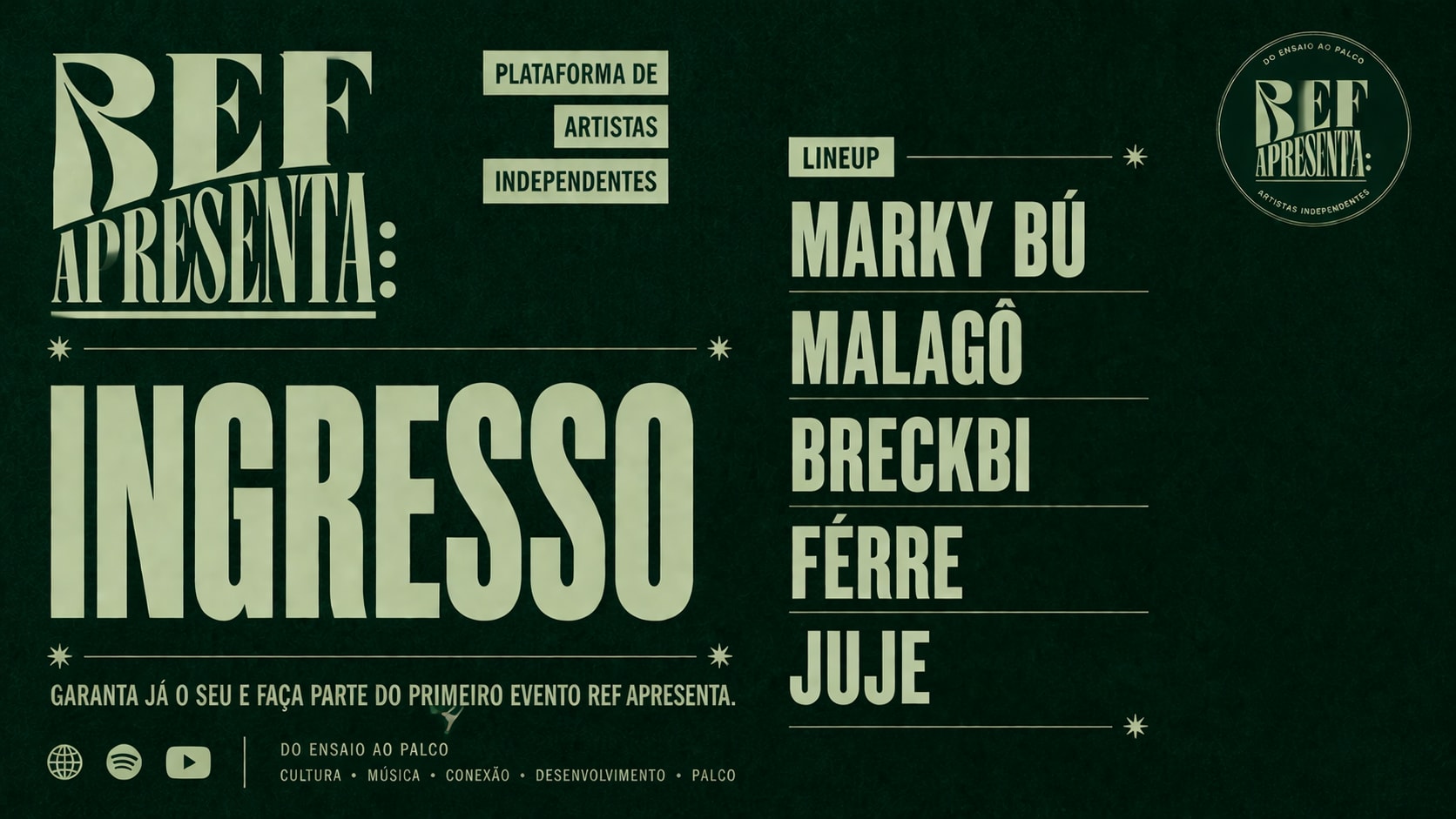 Ref Apresenta: #1 Cover
