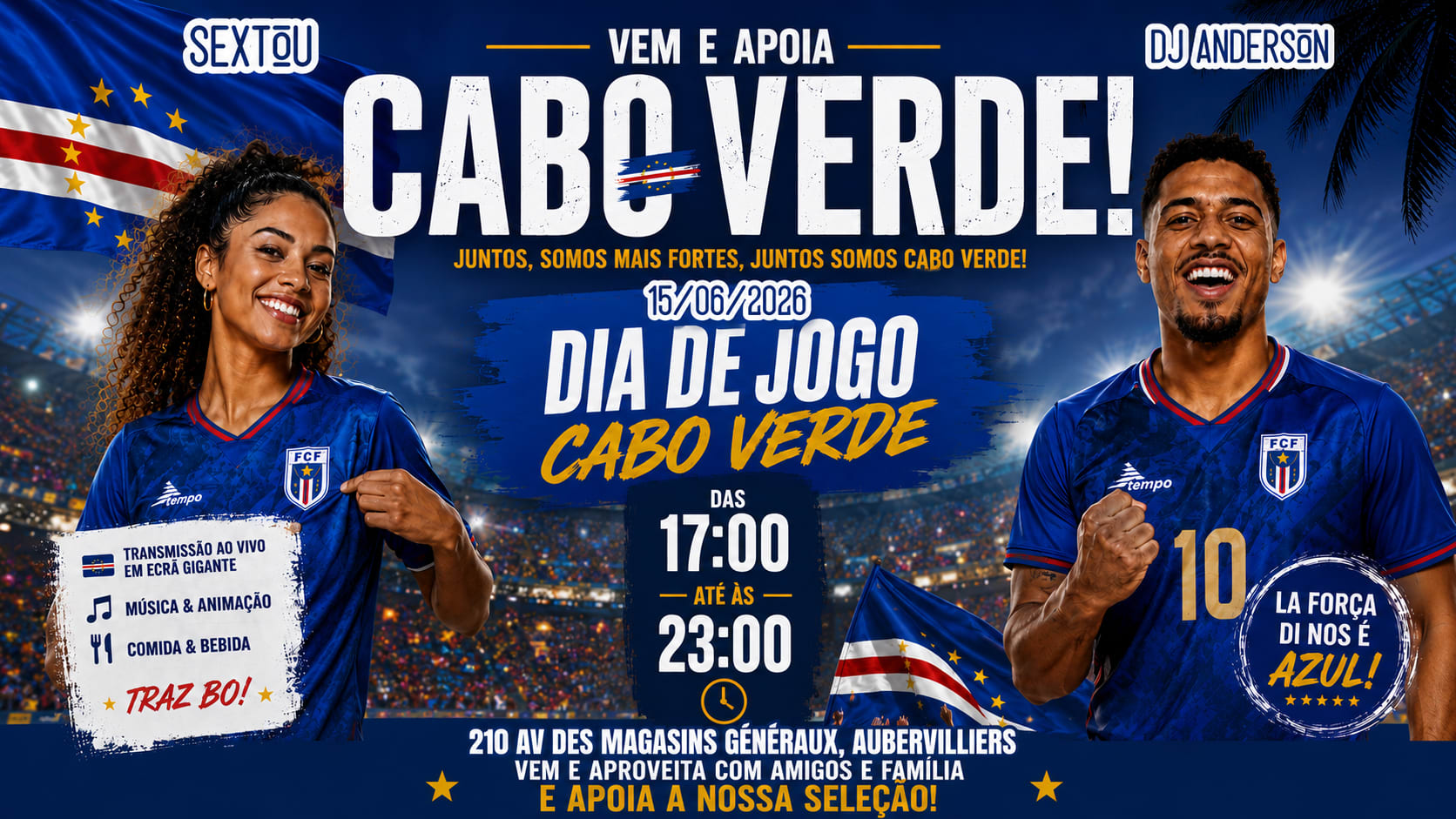 Ponto De Encontro : Cabo Verde Vs Espanha Cover