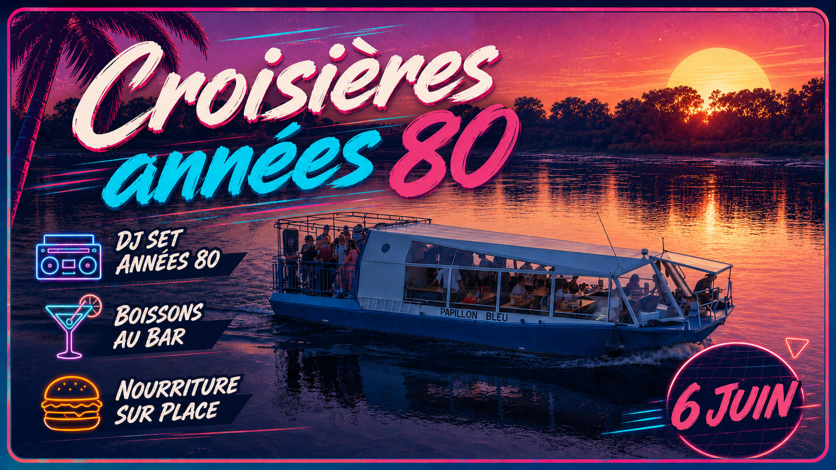 Croisière Années 80 Cover