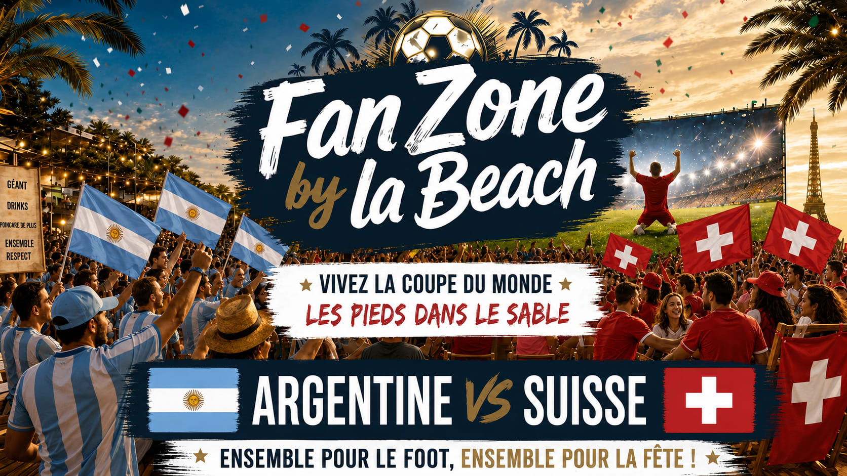 Argentine 🇦🇷 Vs Suisse 🇨🇭 - Quart De Finale Cover