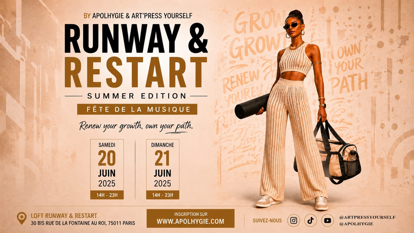 Runway & Restart - 3ème Édition Cover