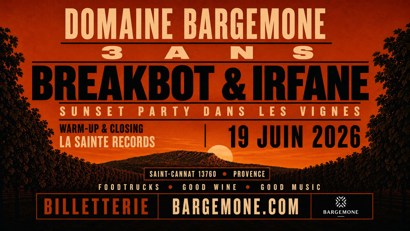 Breakbot & Irfane - 3 Ans Domaine Bargemone Cover