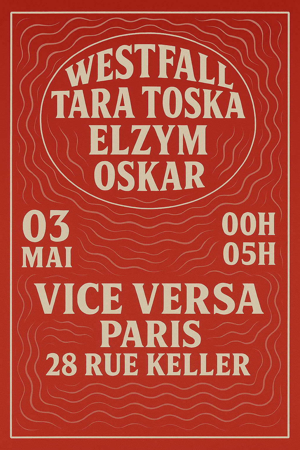 Vice Versa : Westfall, Tara Toska, Elzym, Oskar Cover