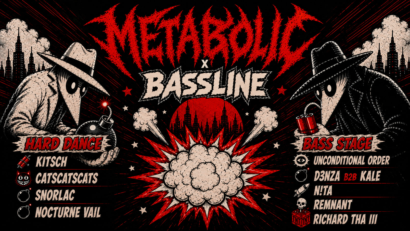 Metabolic X Bassline: Ie Popup Cover