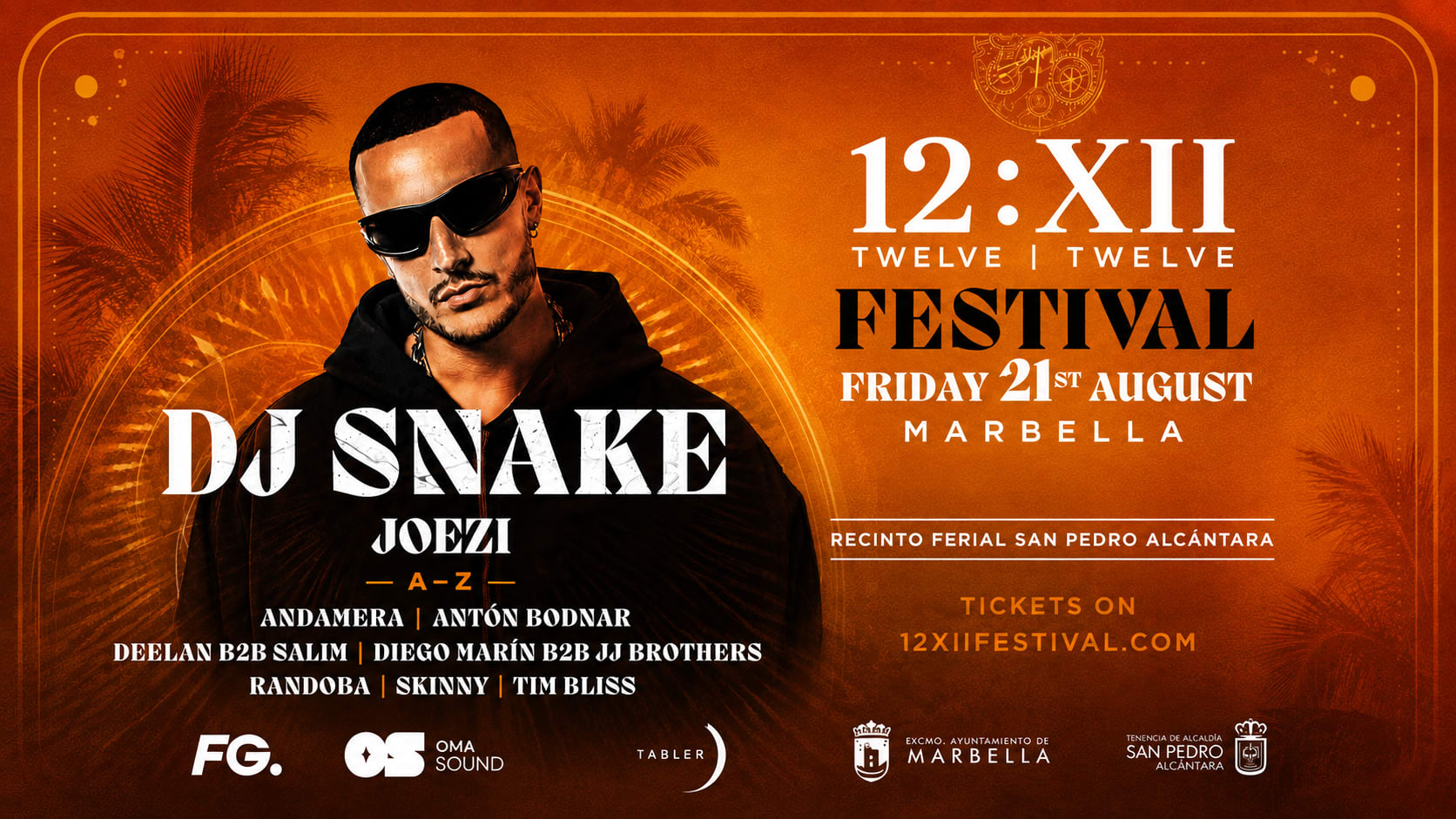 12:XII Festival Cover