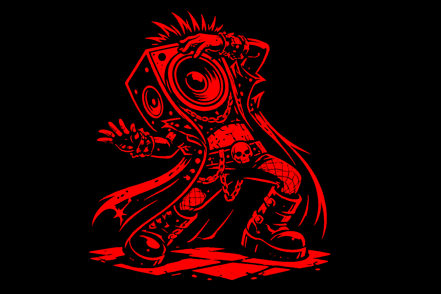 Caisson Dark ! Cover