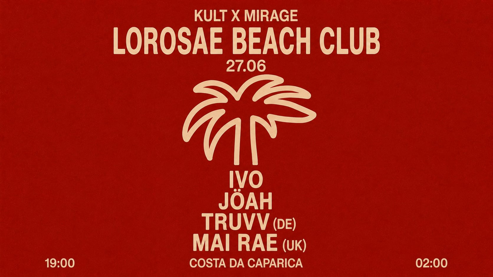 Kult X Mirage At Lorosae Rising Sun Cover