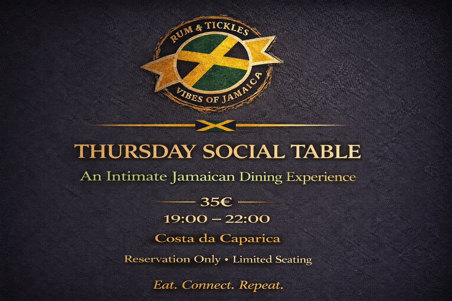 Rum & Tickles Thursday Social 12th March Cover