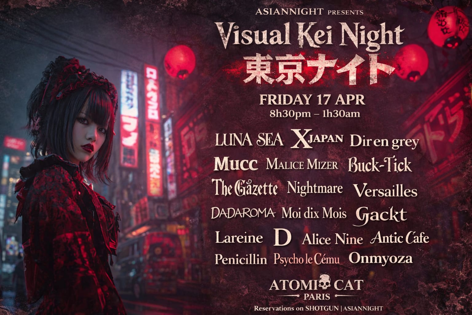 Visual Kei Night Cover