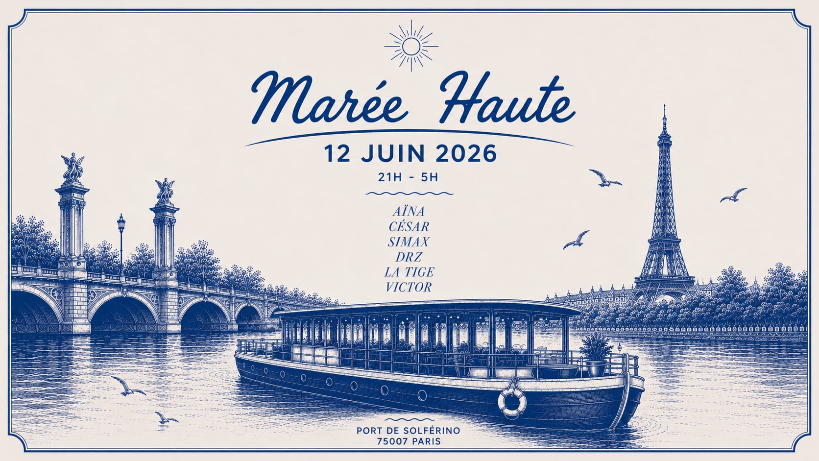 Marée Haute - Soirée Péniche - Acte III Cover