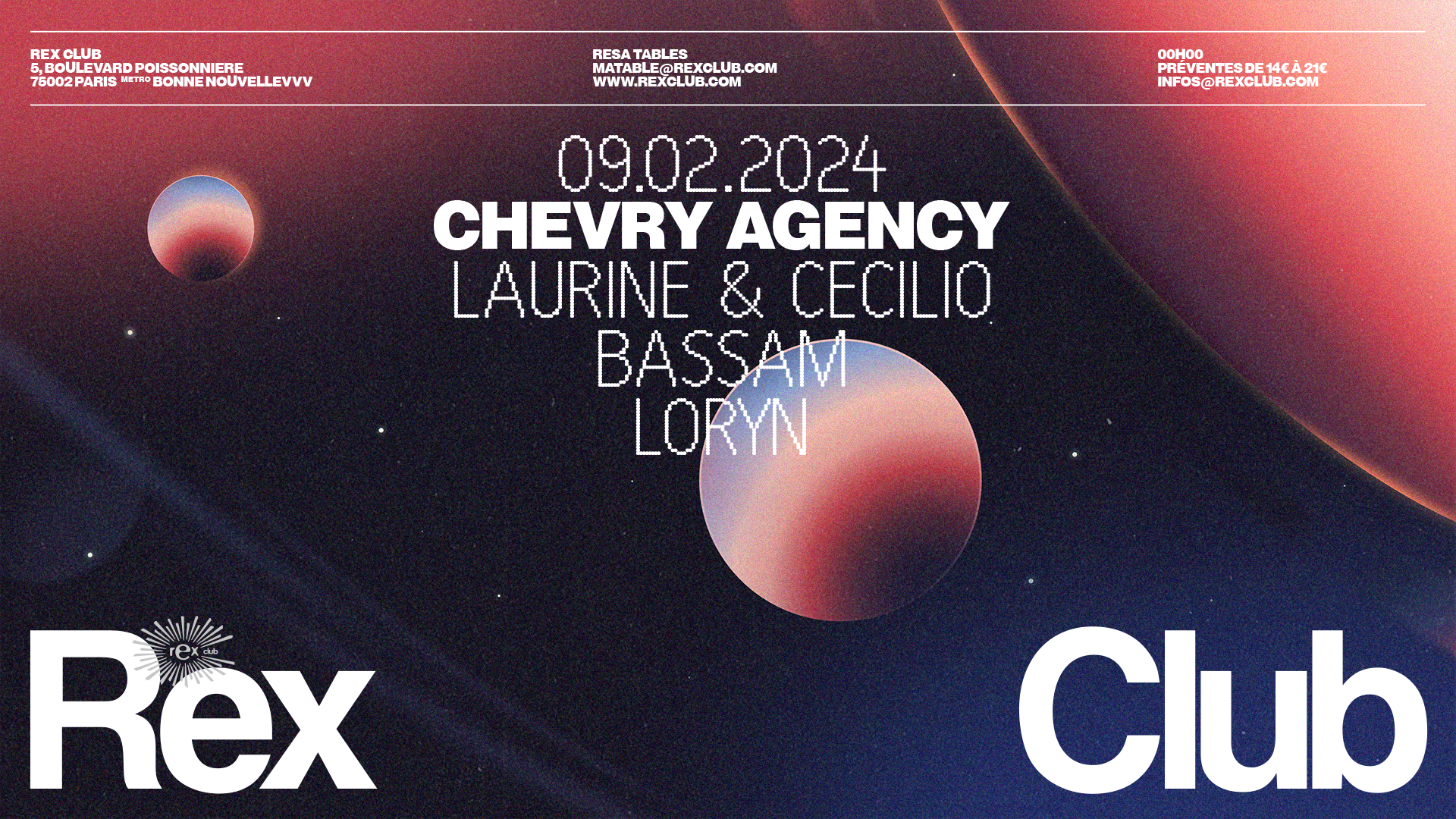 Chevry Agency: Laurine & Cecilio, Bassam, Loryn Cover