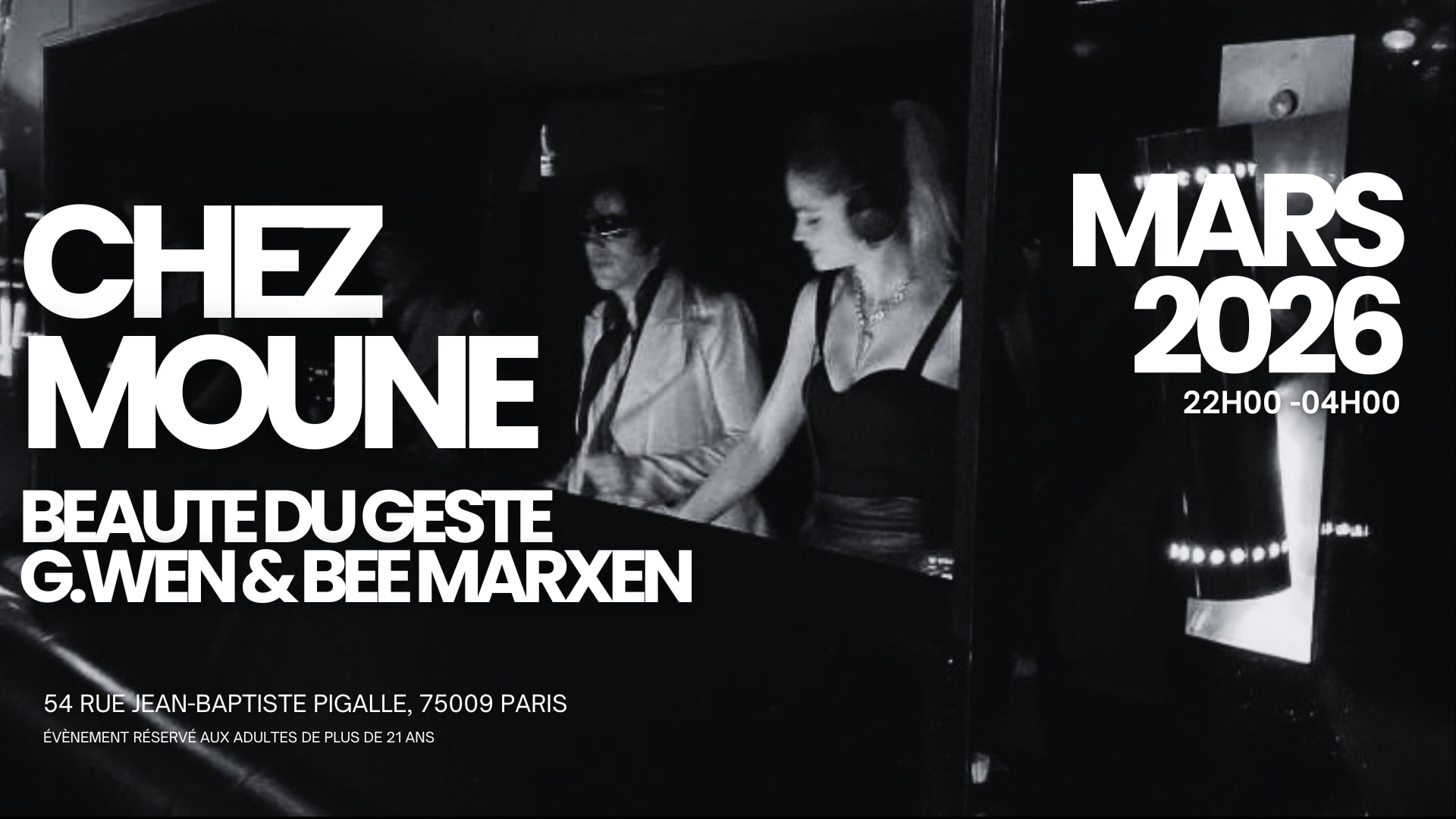 Beaute Du Geste / G.Wen & Bee Marxen @Chezmoune Cover