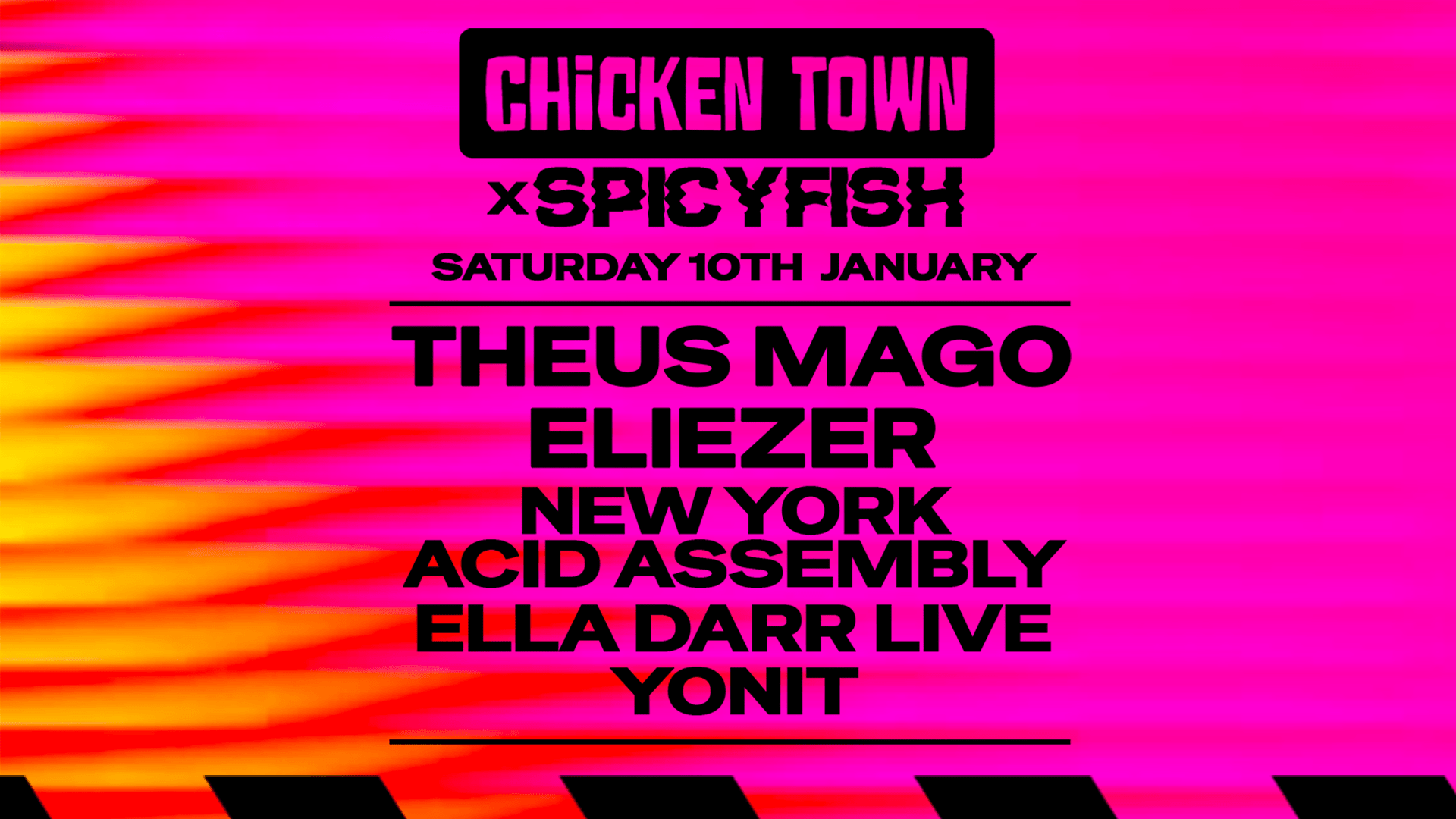 Chicken Town X Spicyfish @ Eden Nyc Cover