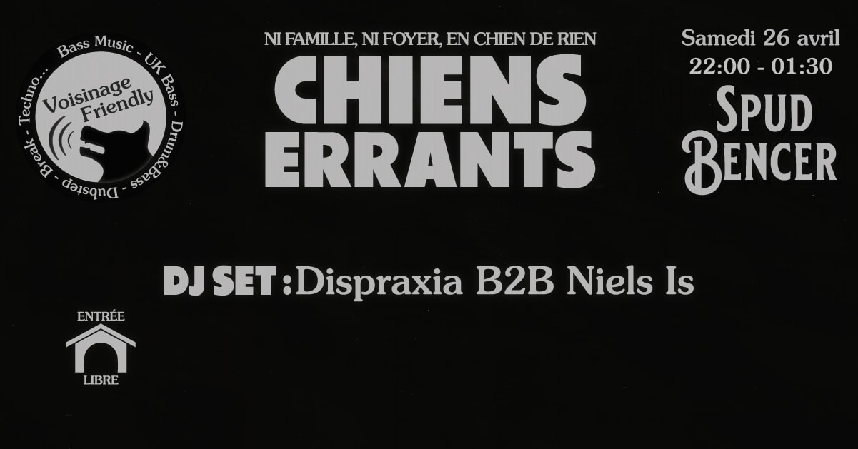 Chiens Errants Cover