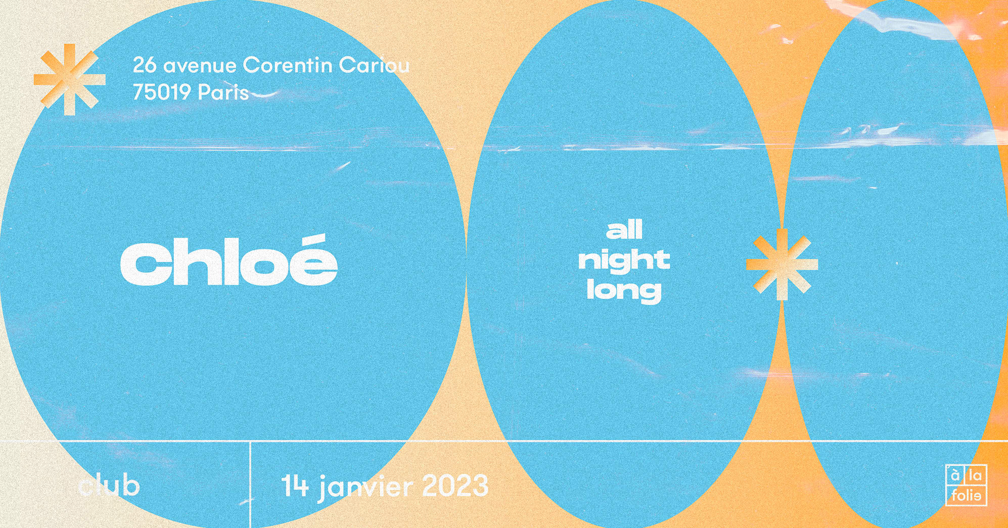Chloé On T'aime À La Folie · All Night Long Cover