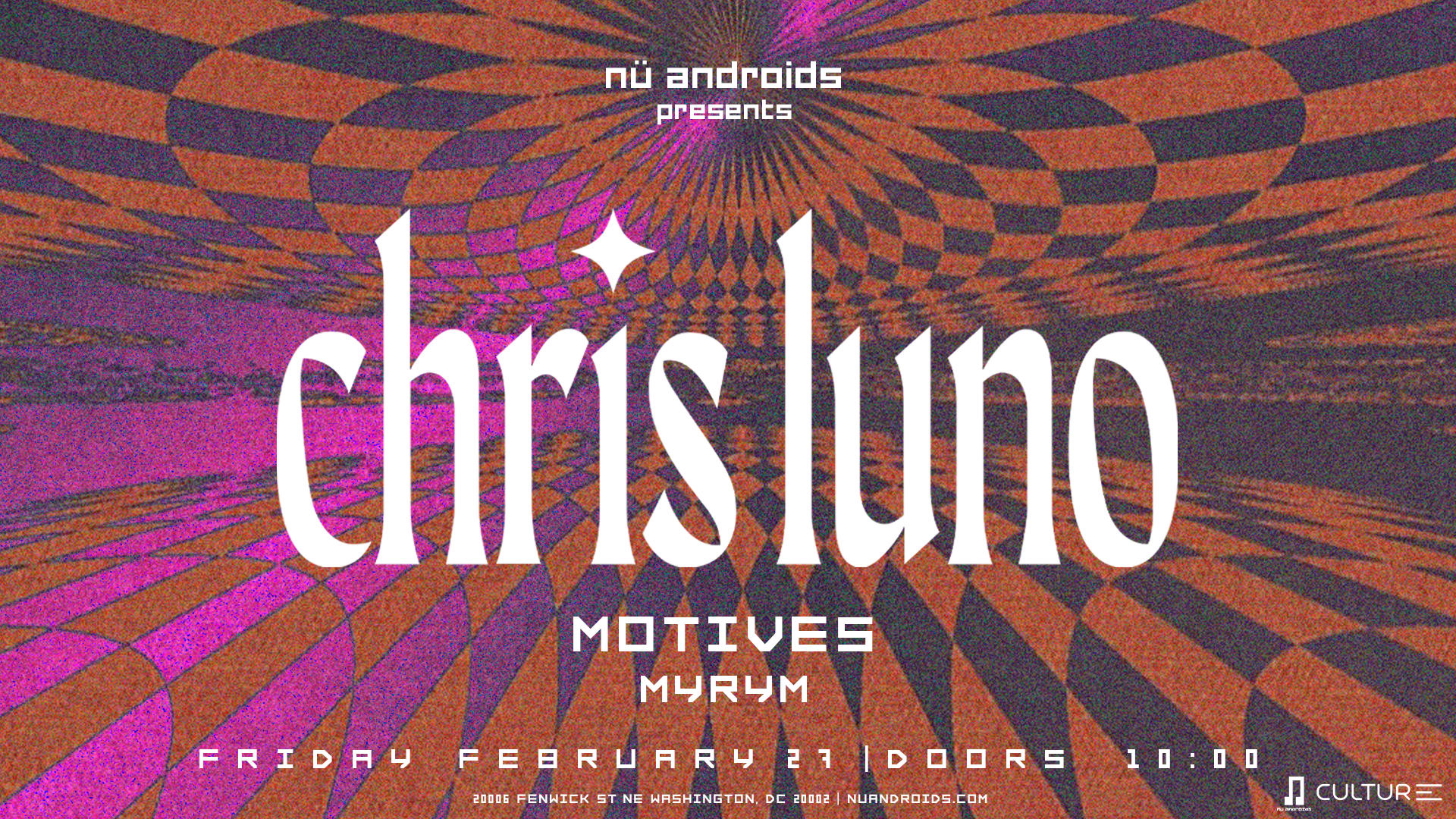 Nü Androids Presents: Chris Luno Cover