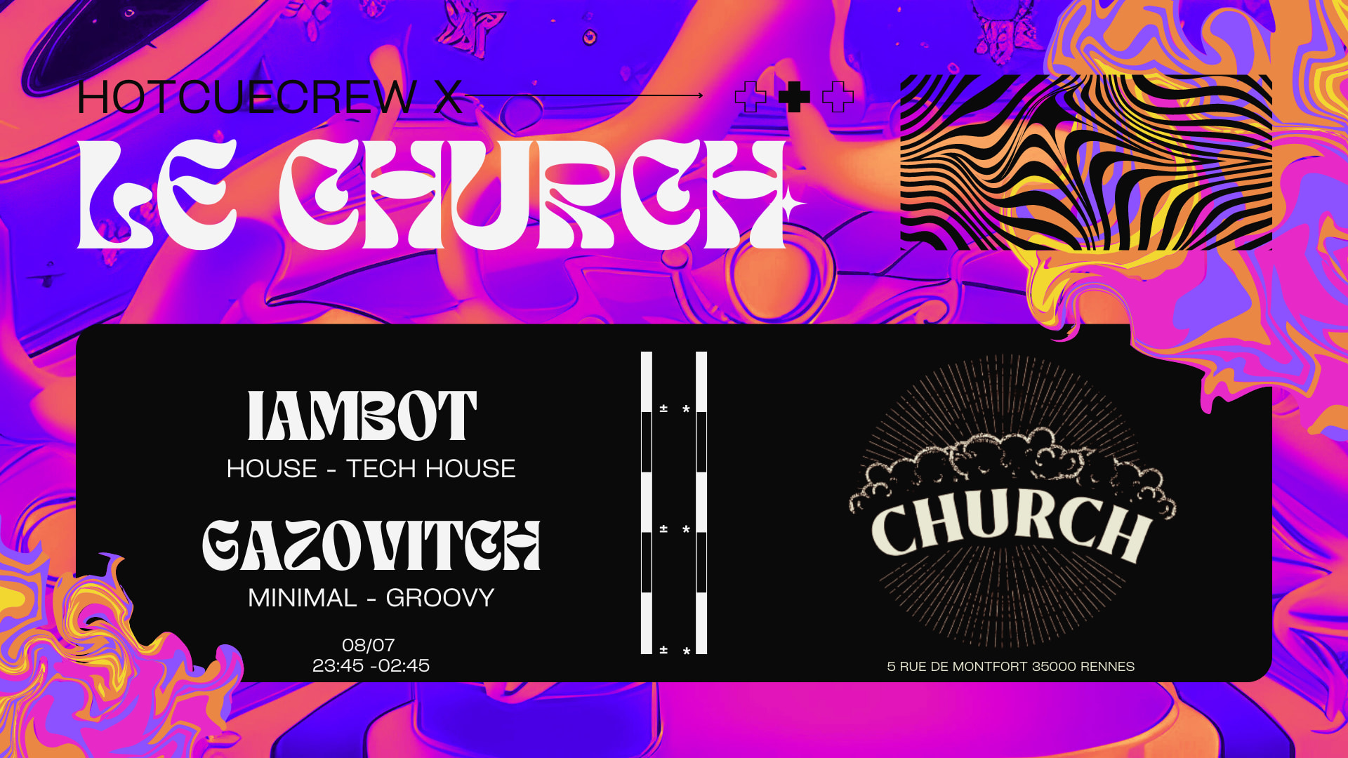 Hotcuecrew - Church Cover