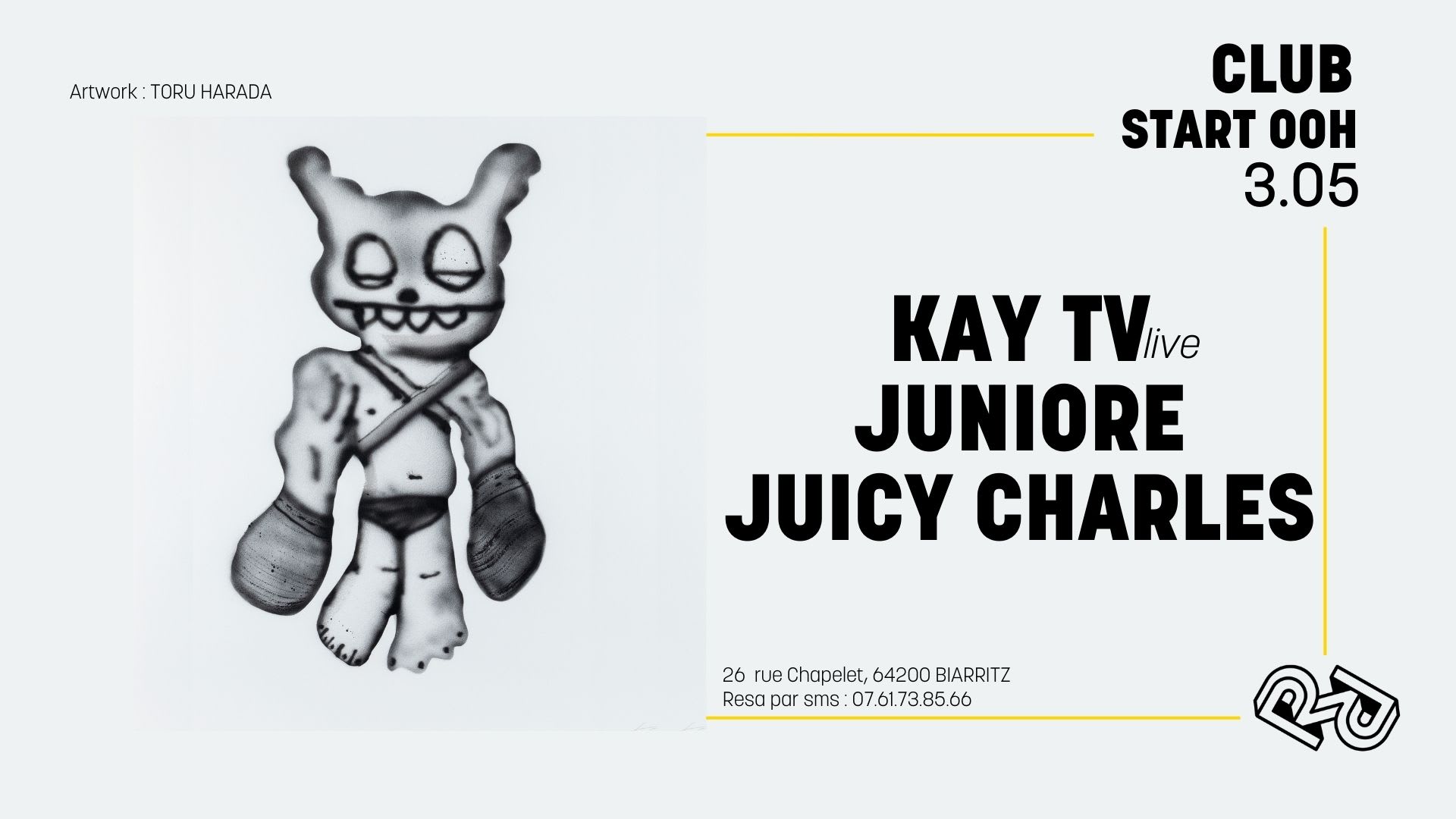 La Rhapsodie : Juniore . Kay Tv (Live) . Juicy Charles Cover