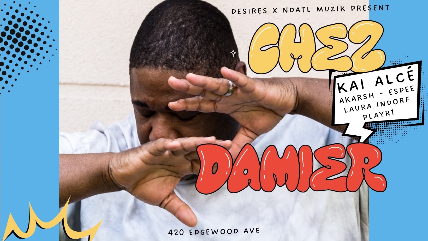 Desires X Ndatl Muzik Present: Chez Damier Cover