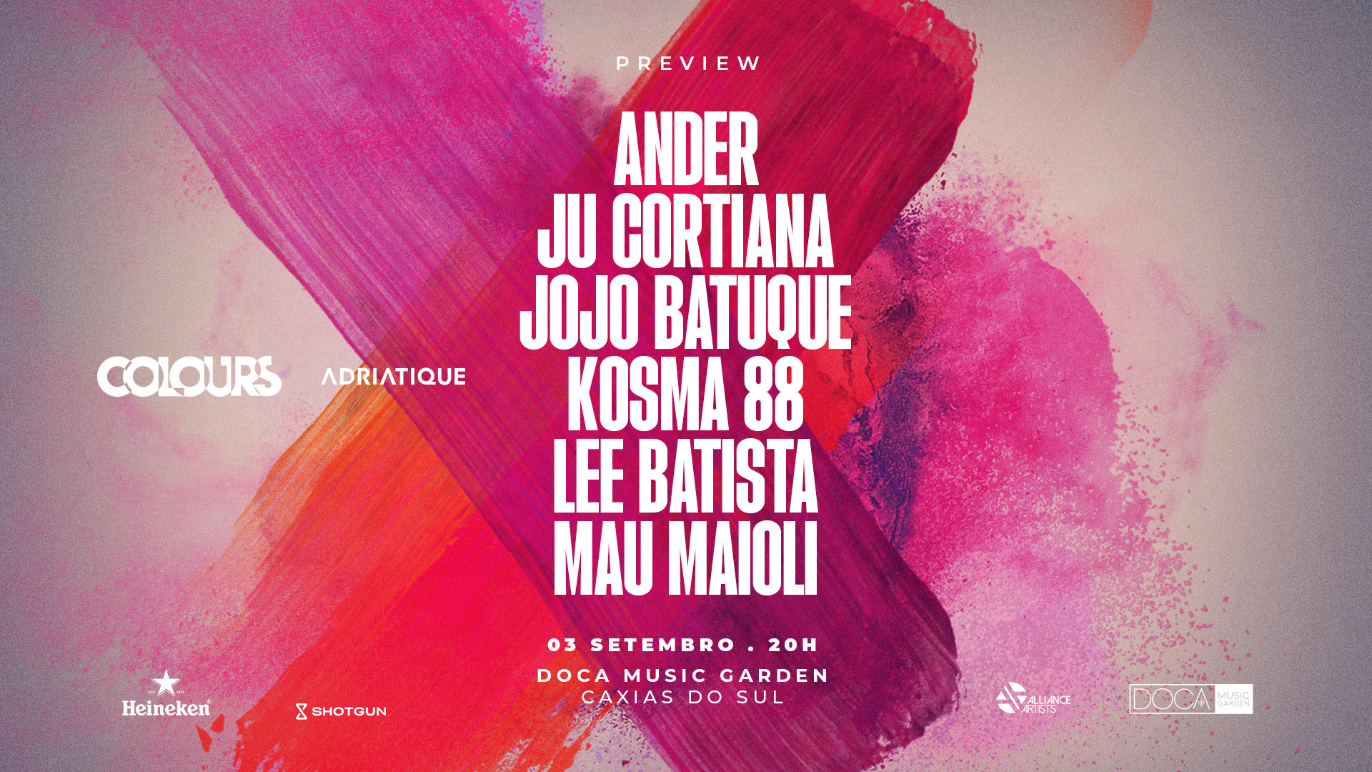 Preview Colours Adriatique @ Doca Cover