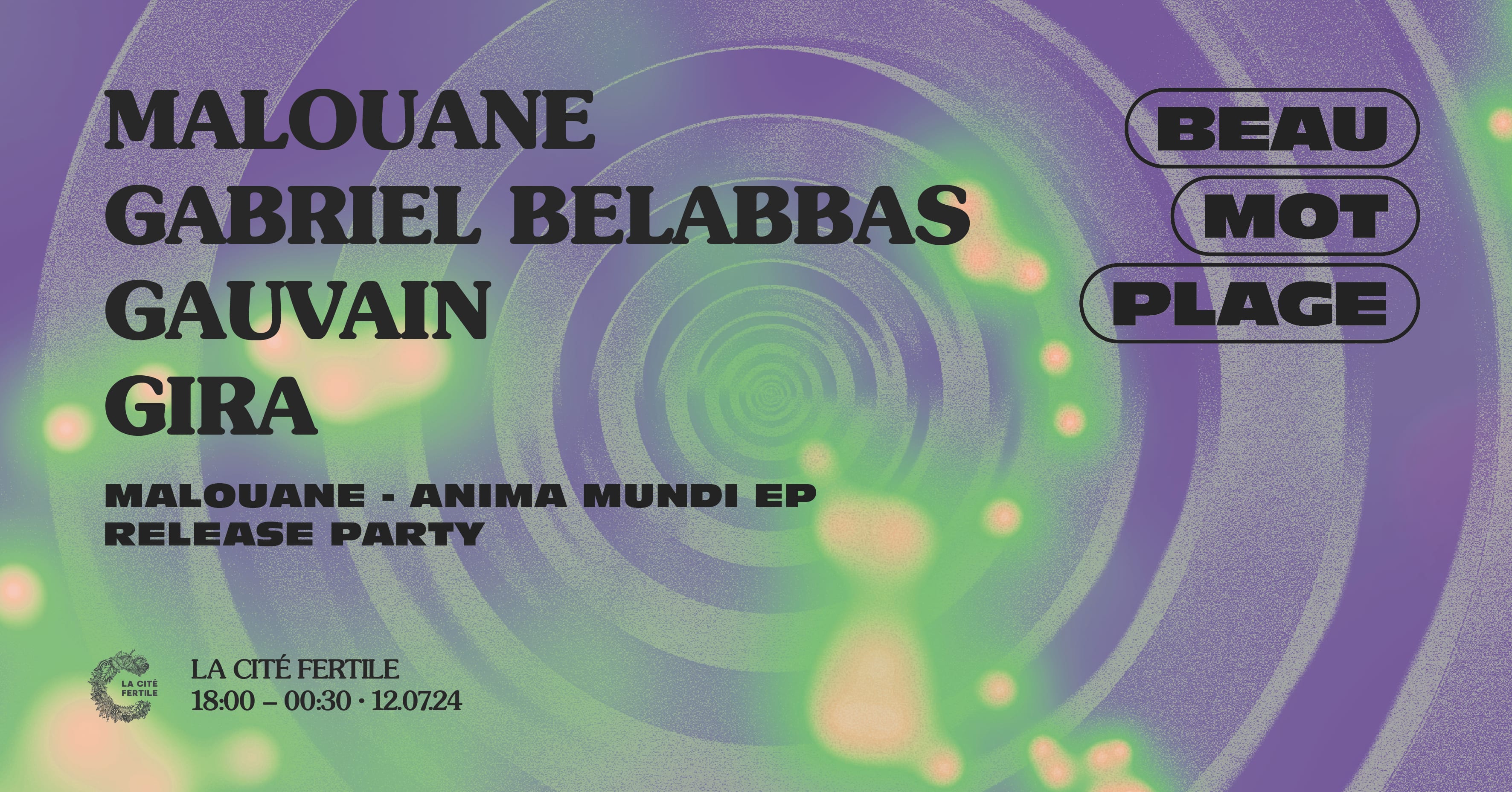 Release Party Bmp 103 W/ Malouane, Gab Belabbas & More Cover