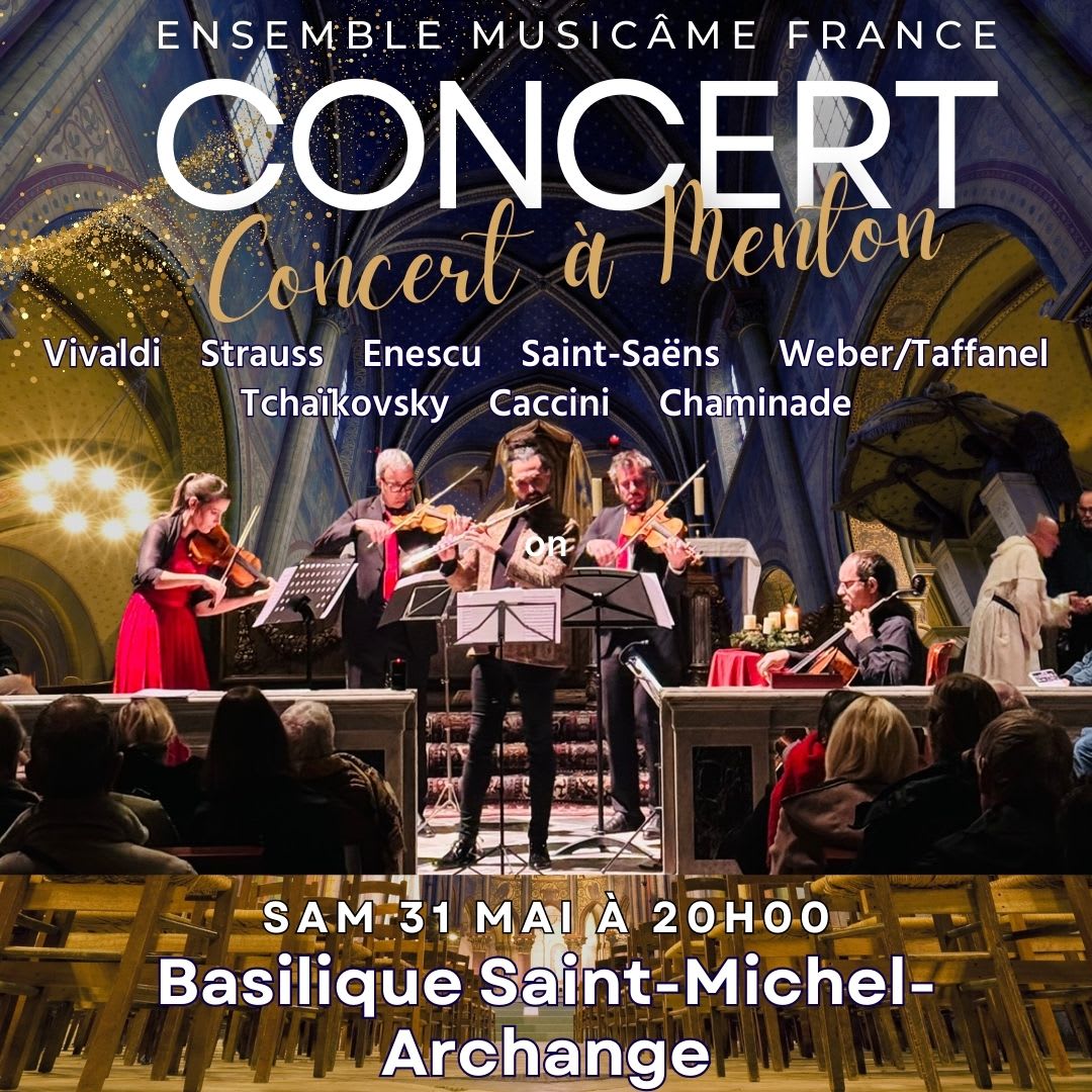 Musicâme À Menton – Basilique Saint-Michel Archange Cover