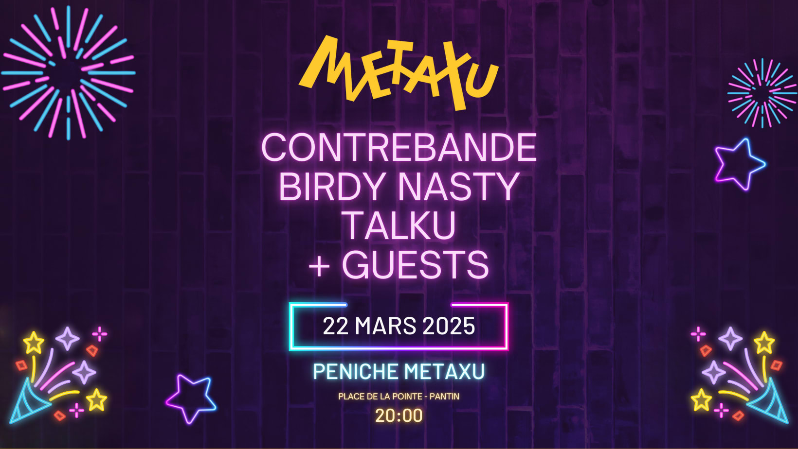 Contrebande - Birdy Nasty - Talku Cover