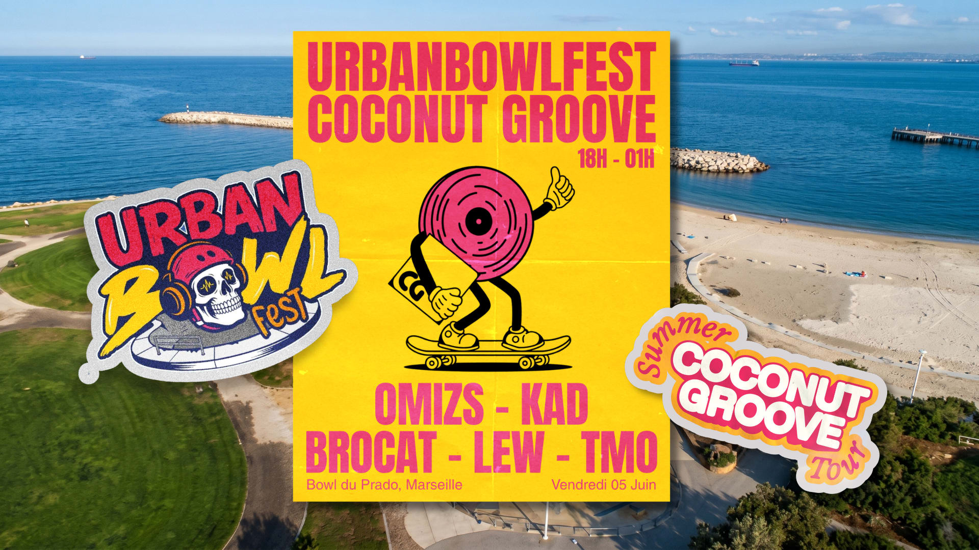 Coconut X Urbanbowlfest Cover