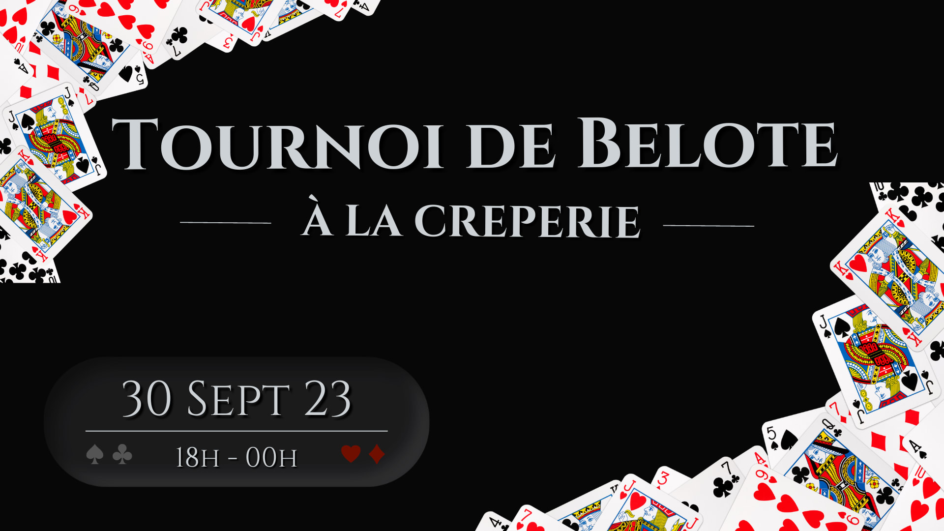 Tournoi De Belote À La Crêperie Cover