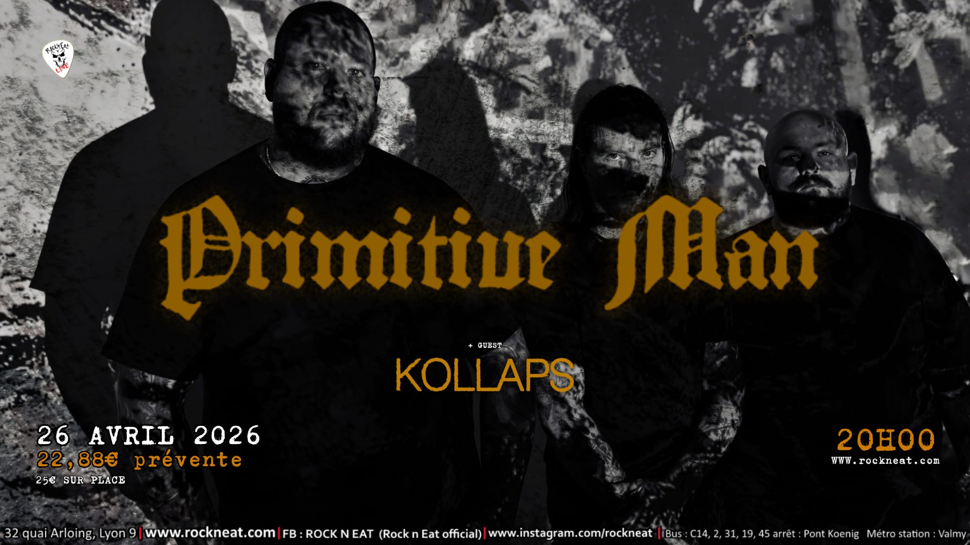 Primitive Man + Kollaps Cover
