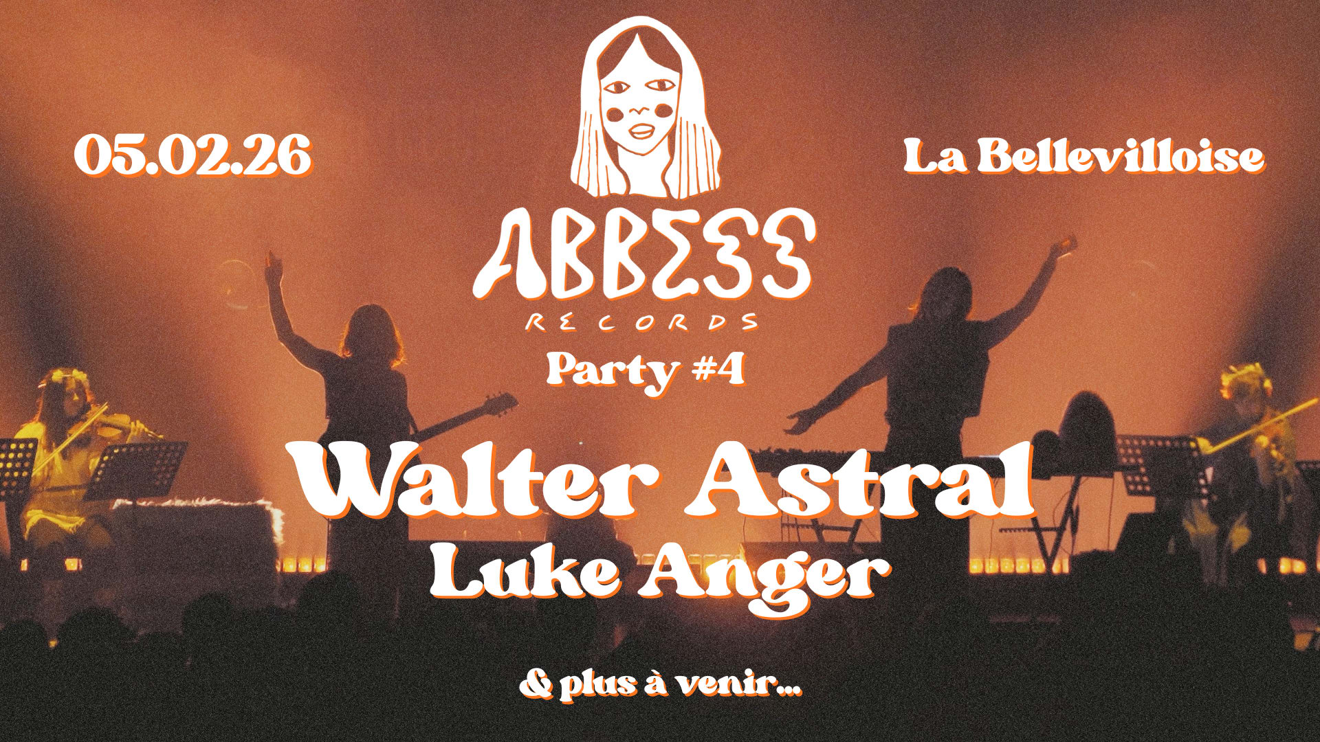 Abbess Records Party #4 : Walter Astral, Luke Anger & More Cover