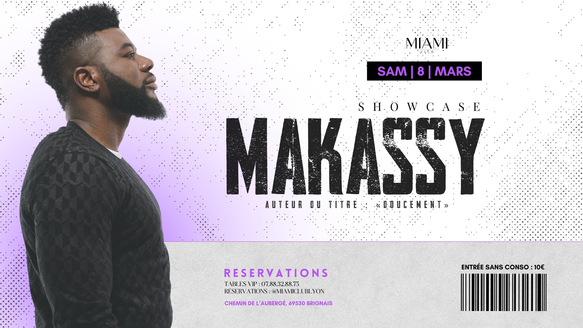 Showcase Makassy - Sam. 8 Mars Cover