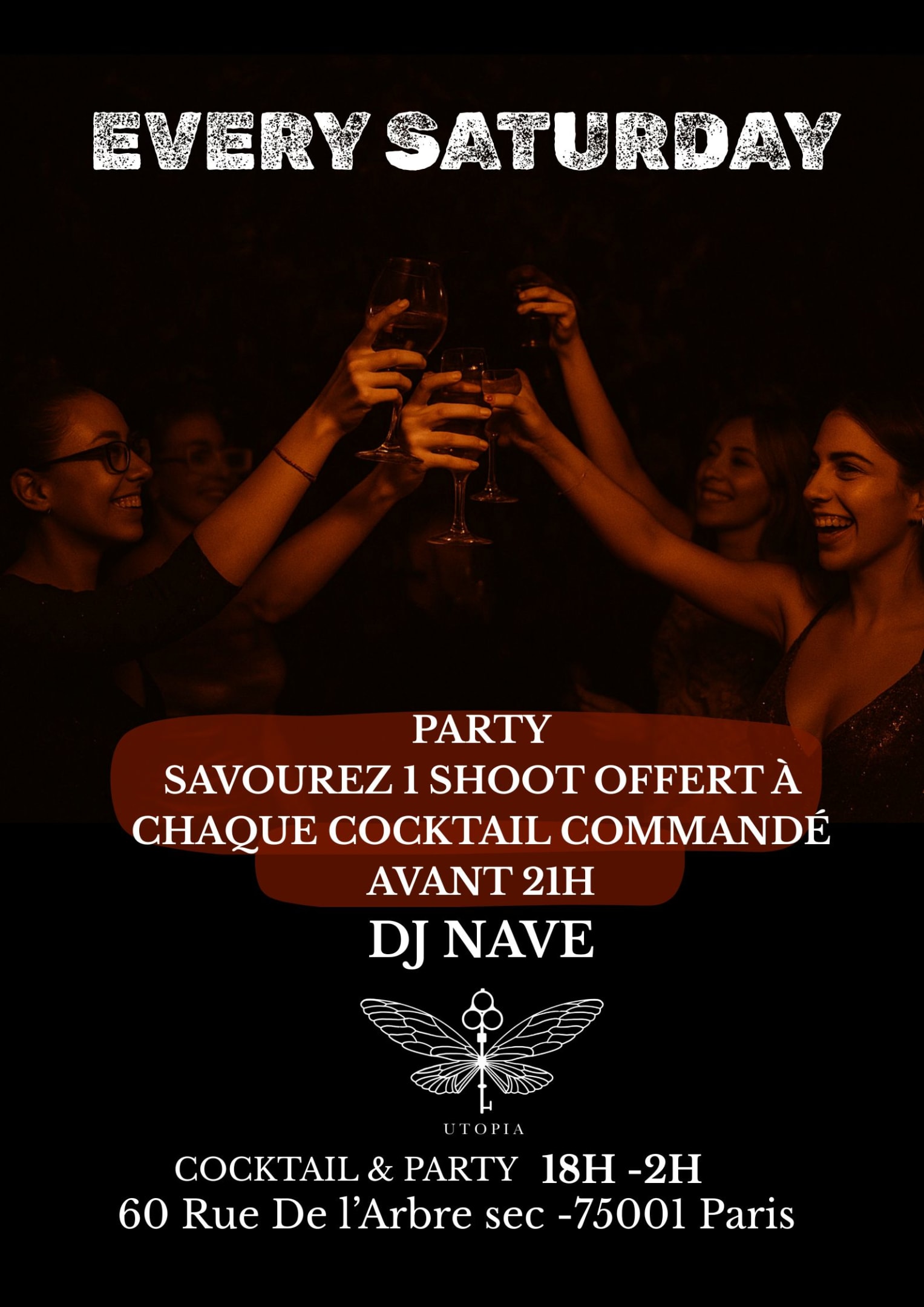 Saturday Utopia X Dj Nave Cover