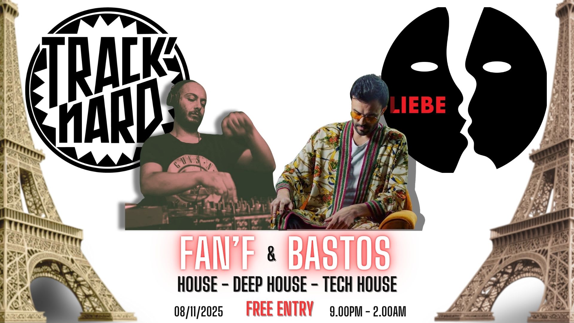 Liebe X Track'nard : Fan'f & Bastos Cover